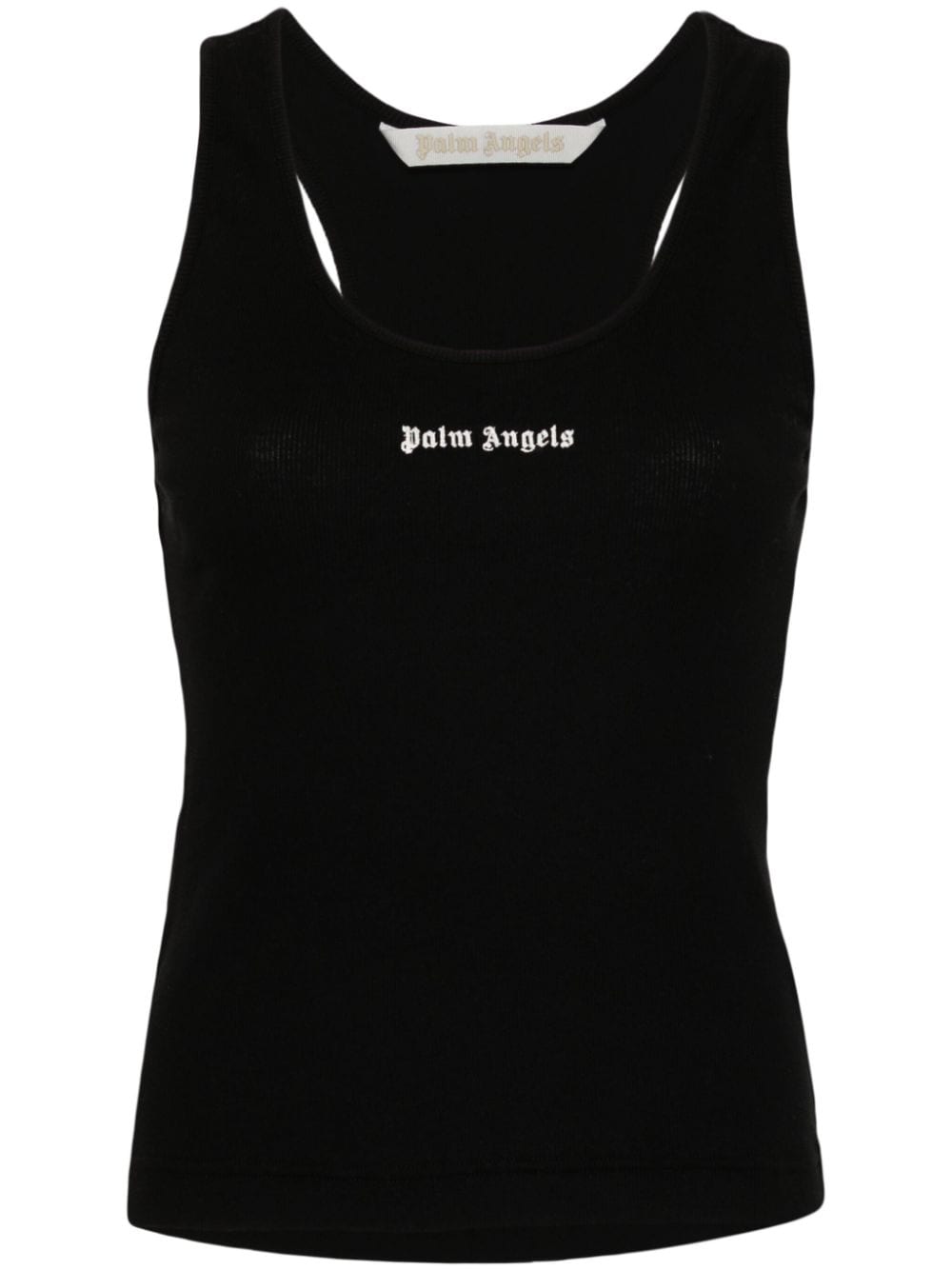 Palm Angels Top Black Cotton