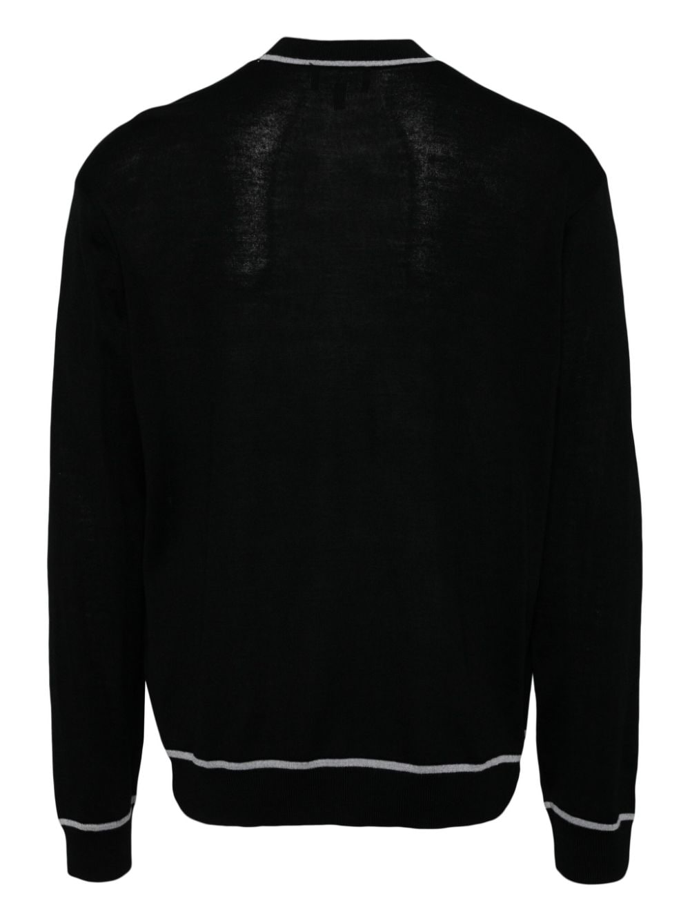 Emporio Armani Sweaters Nero Virgin Wool
