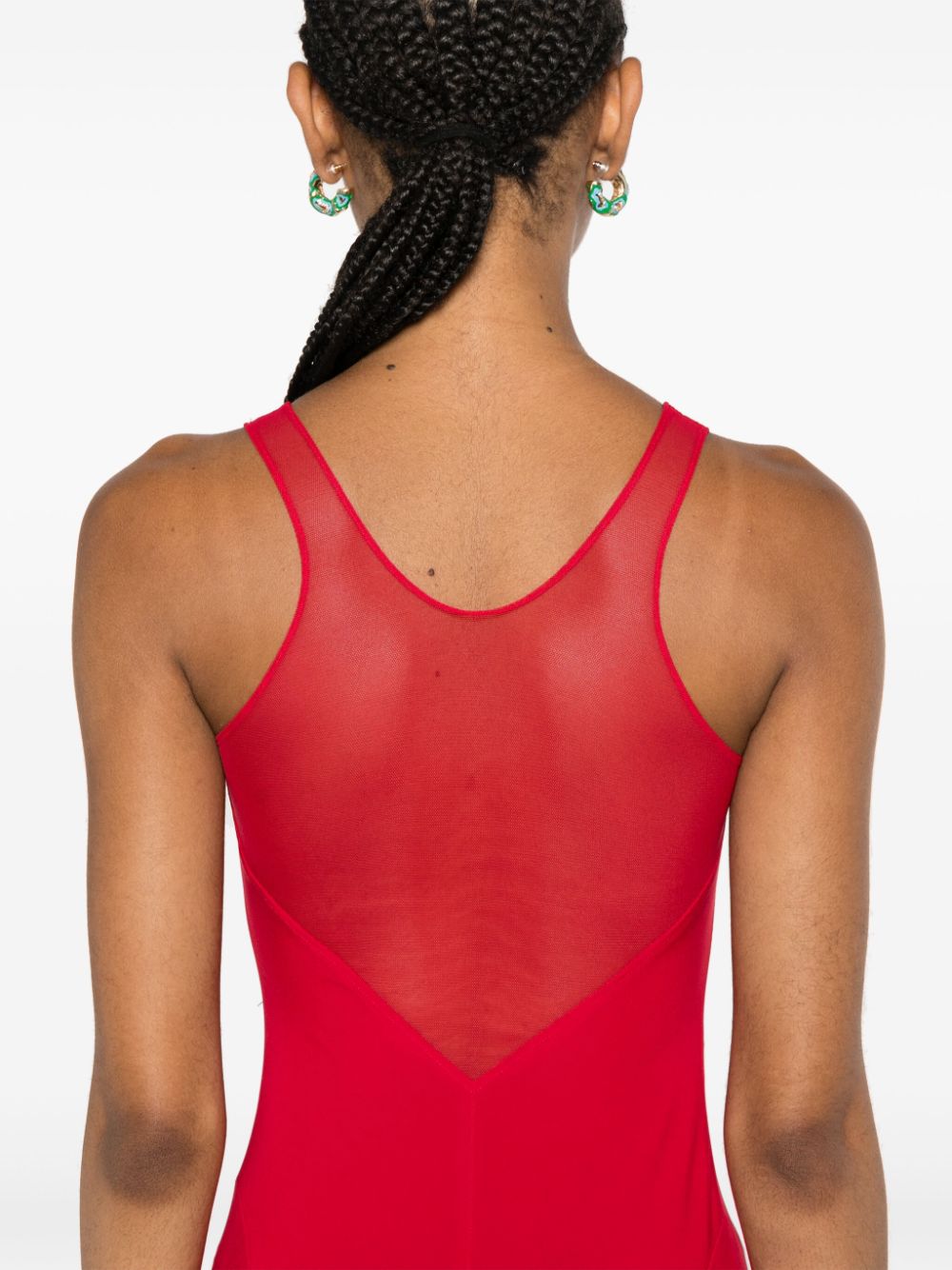 Norma Kamali Dresses Red Polyester Elastane