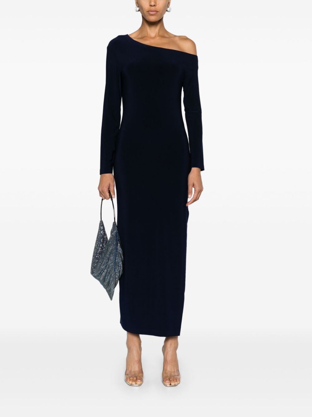 Norma Kamali Dresses Blue Polyester Elastane