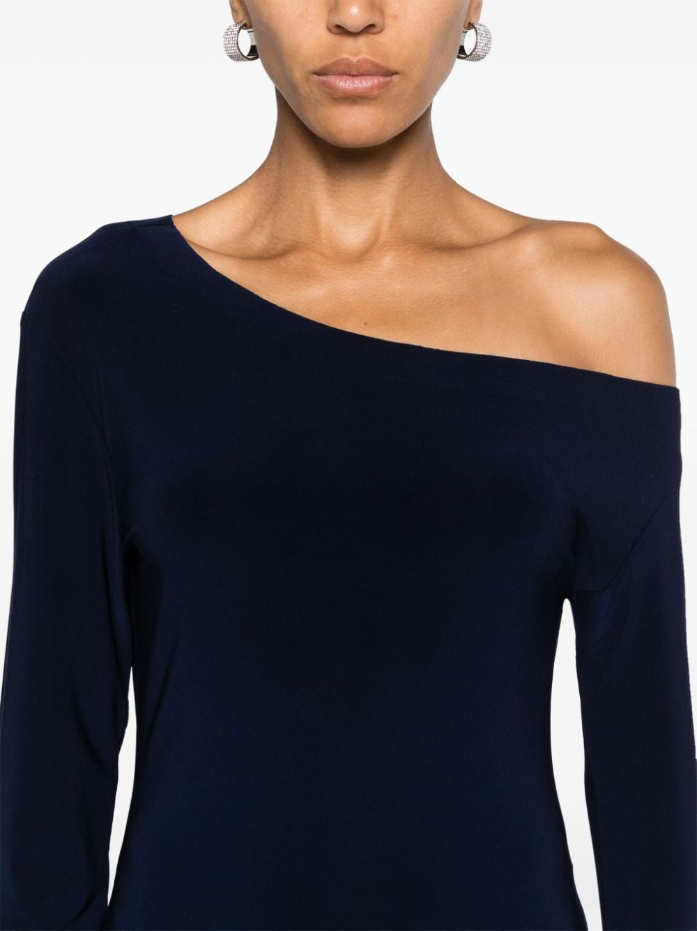 Norma Kamali Dresses Blue Polyester Elastane