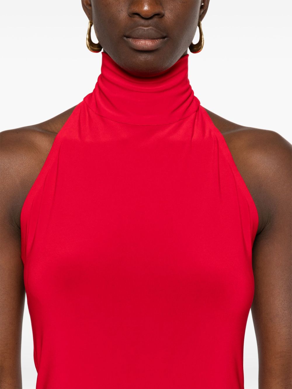 Norma Kamali Dresses Red Polyester Elastane