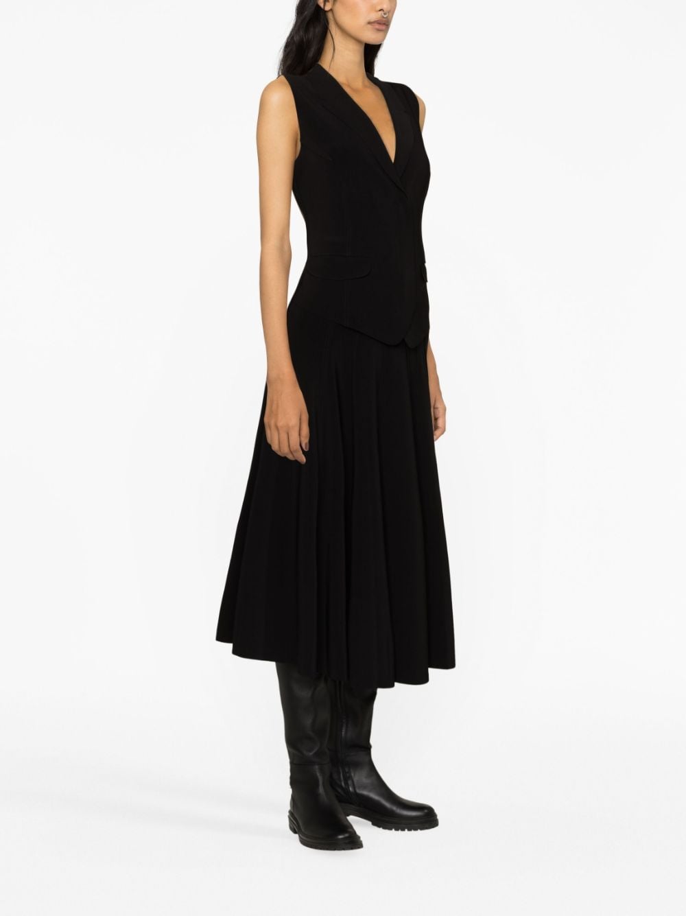 Norma Kamali Sweaters Black Polyester Elastane