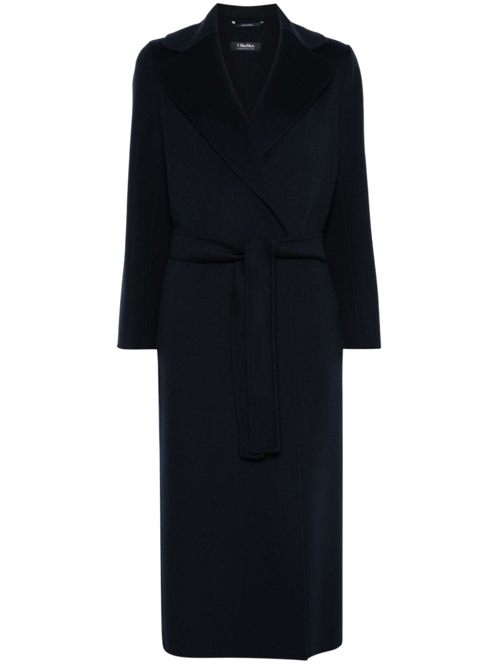 S Max Mara Coats Blue Outer: virgin Wool