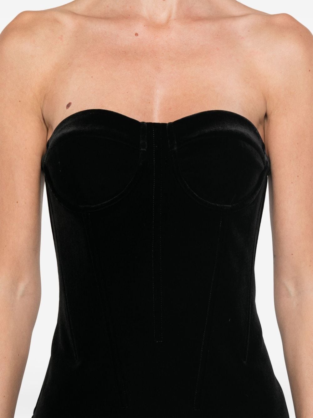 Sportmax Fashion Dresses Black Polyester Elastane