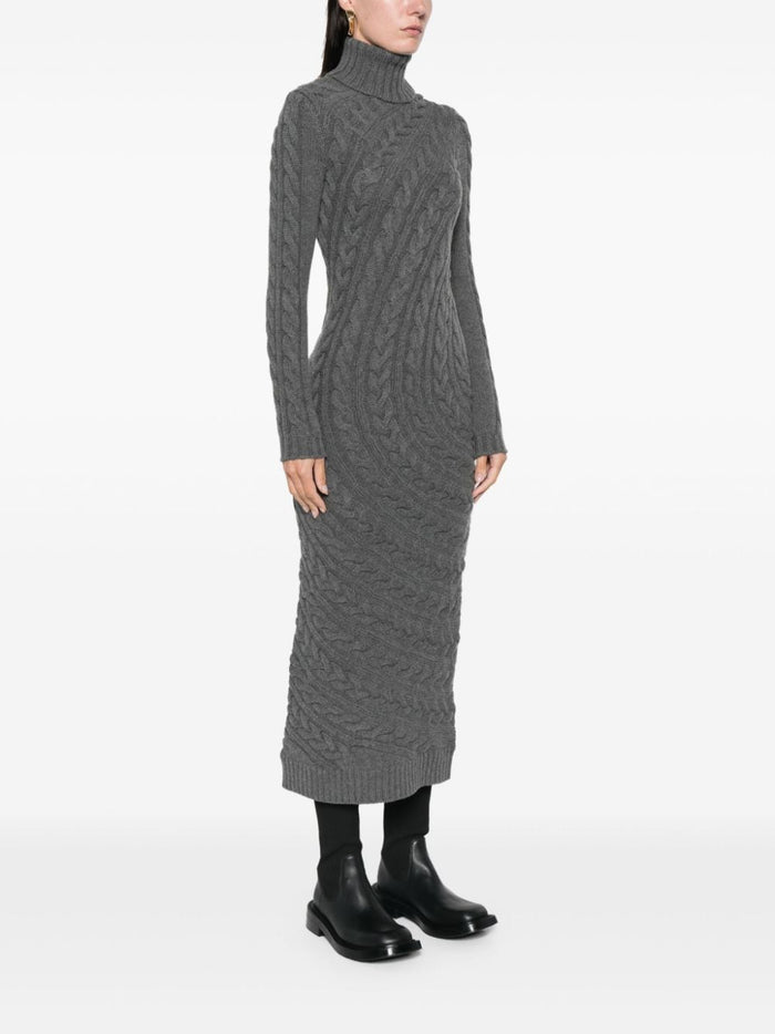 Max Mara Dresses Grey Wool