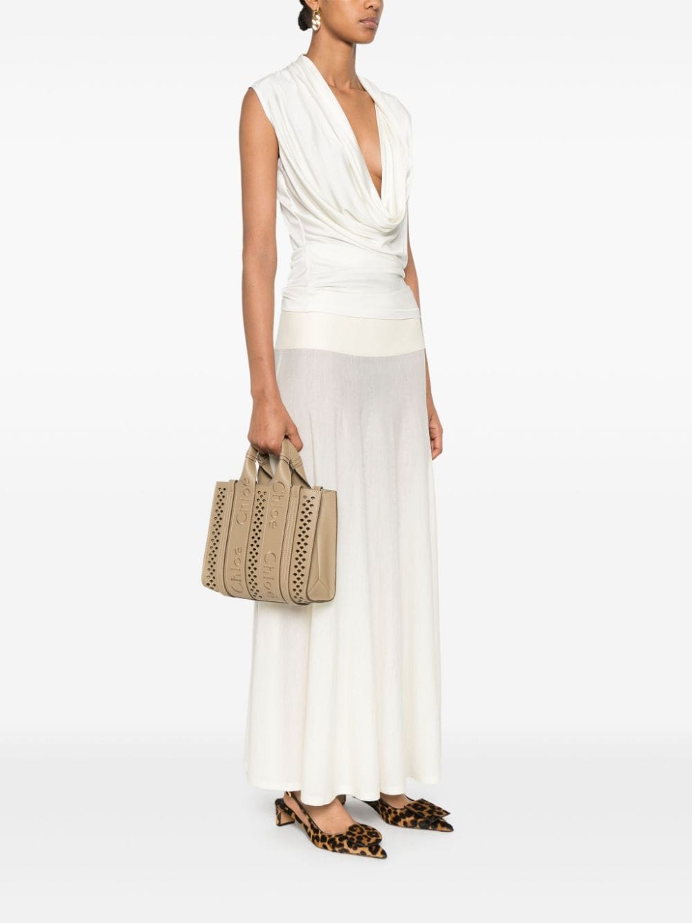 Chloè Bags Leather Brown Outer