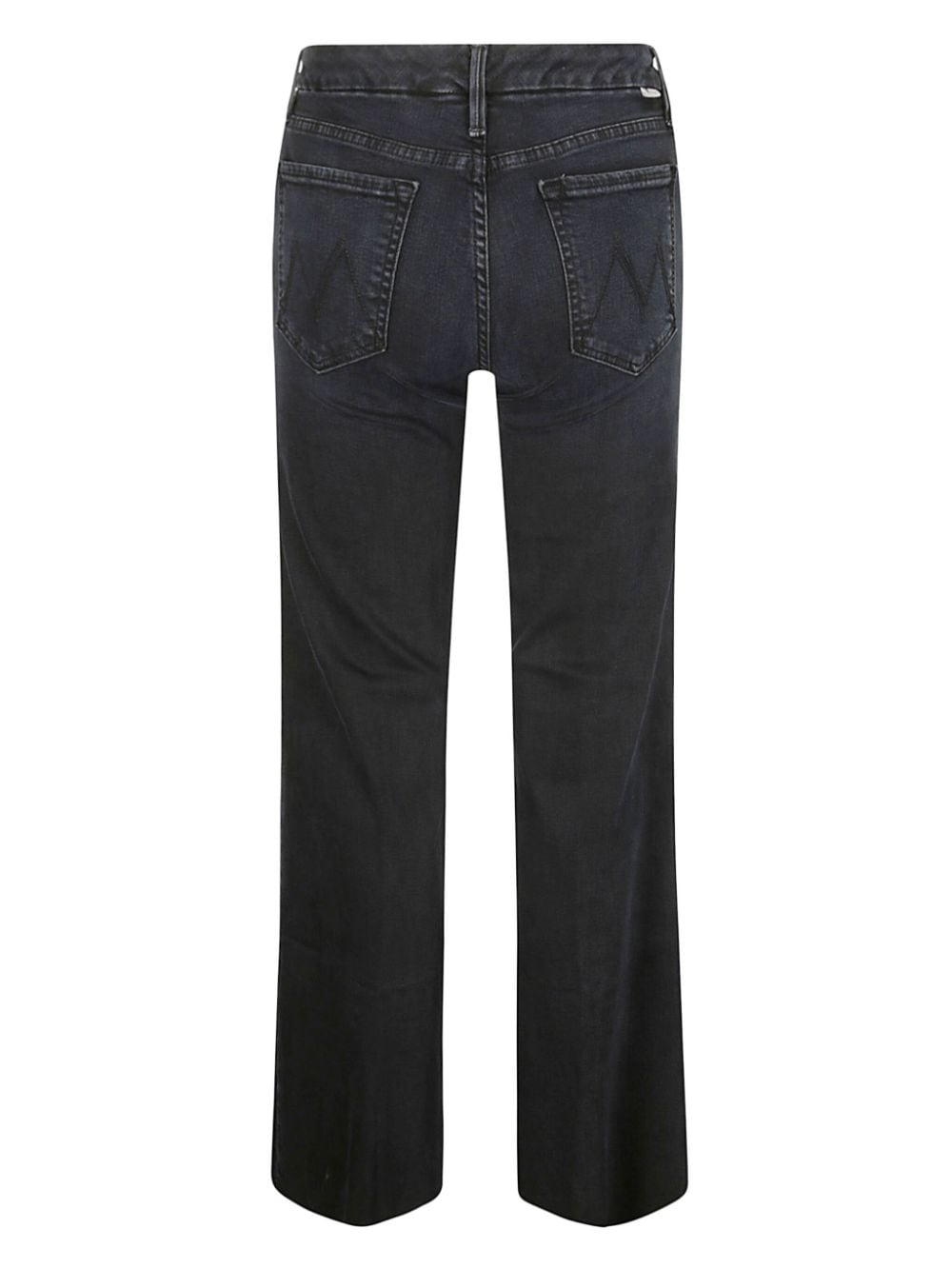 Mother Jeans Blue Cotton Polyester Elastane