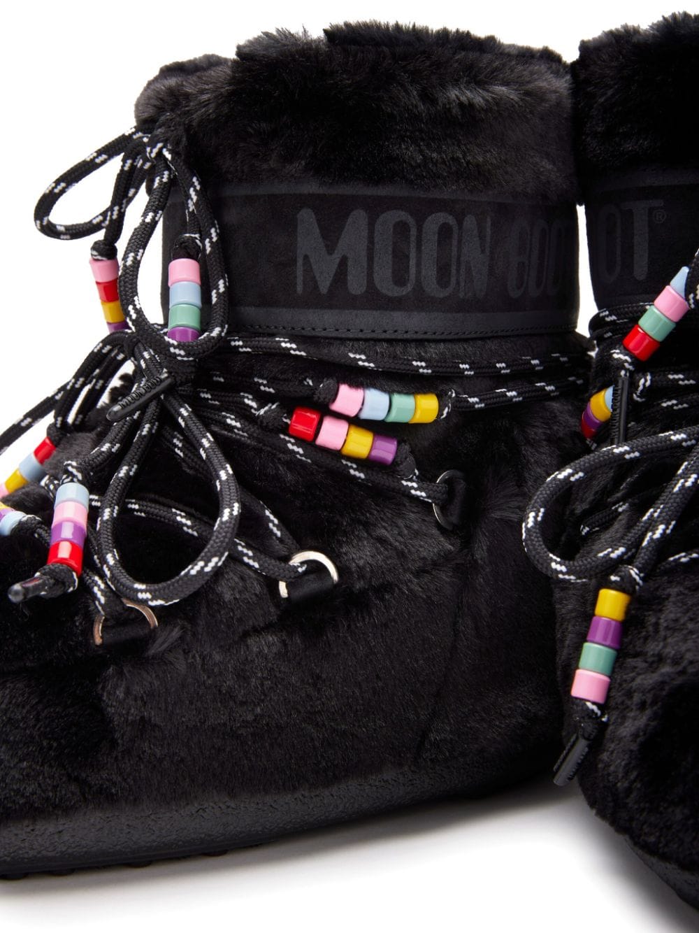Moon Boot Black Polyurethane