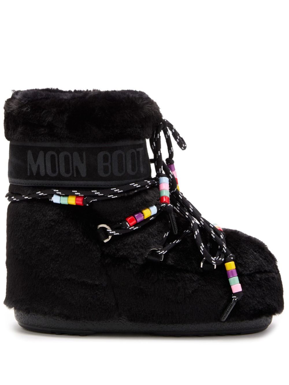 Moon Boot Black Polyurethane
