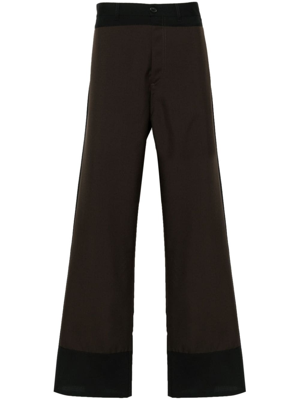 Marni Trousers Black Wool