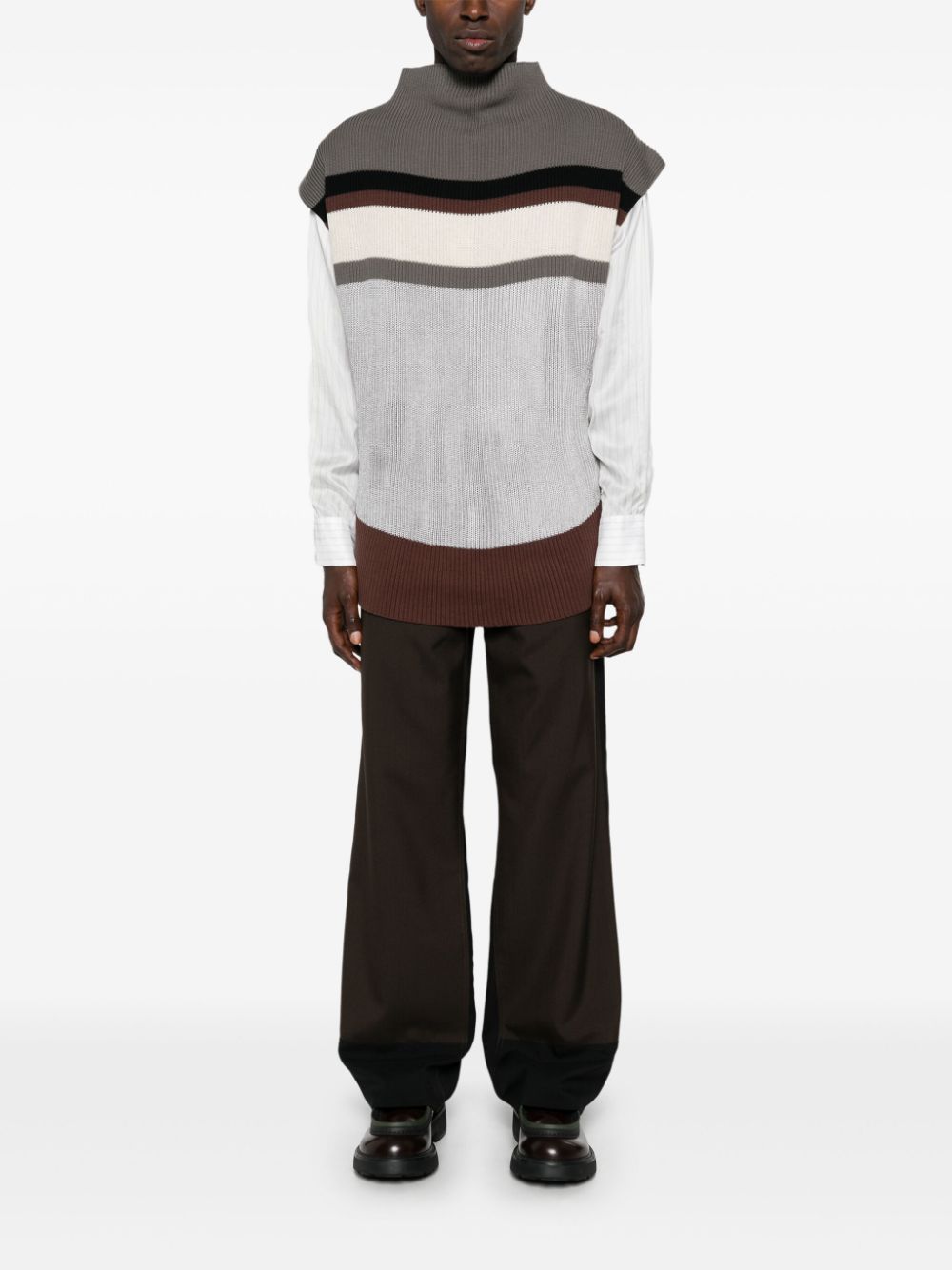 Marni Trousers Black Wool