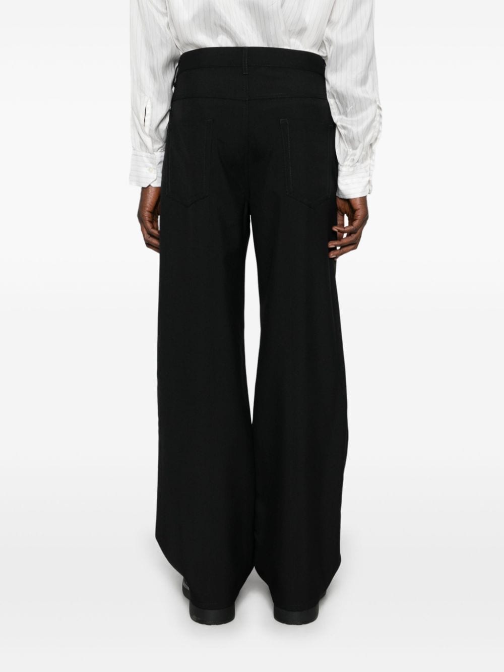 Marni Trousers Black Wool