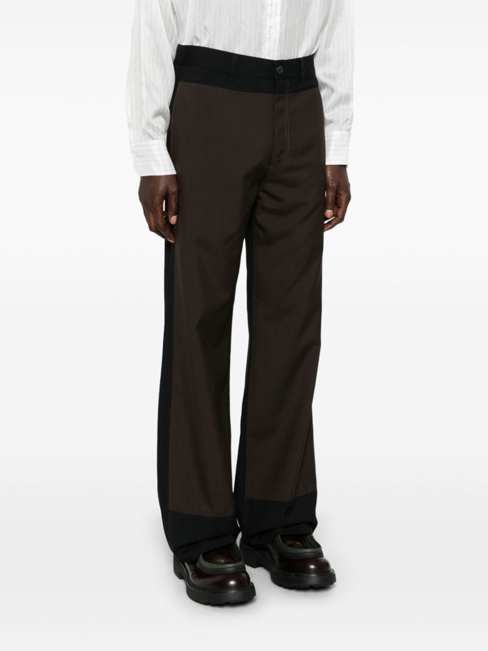 Marni Trousers Black Wool