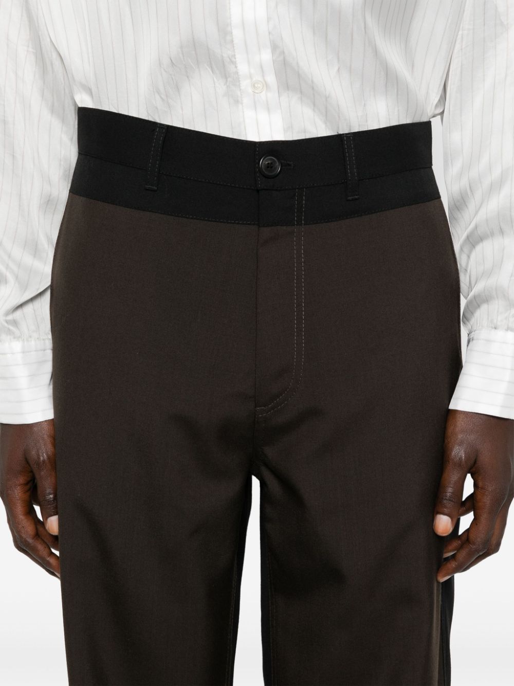 Marni Trousers Black Wool
