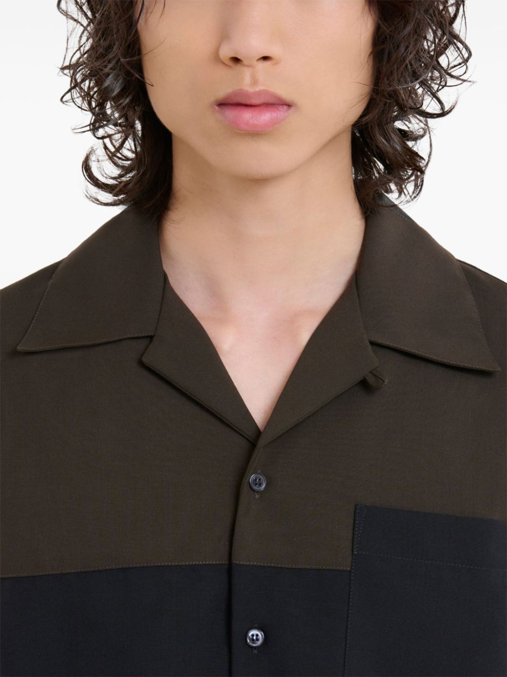 Marni Shirts Black Virgin Wool