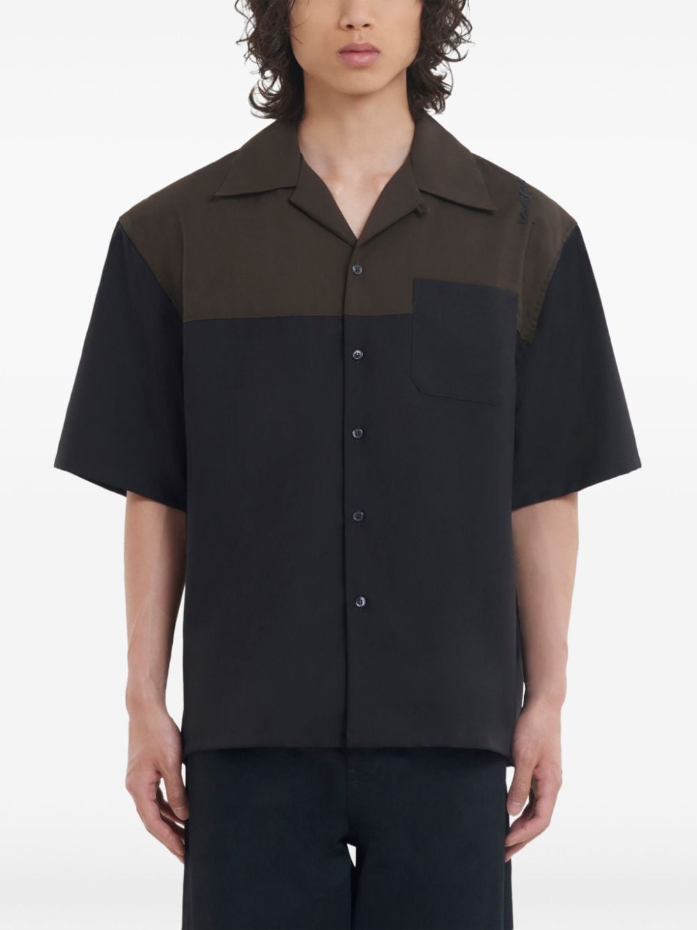 Marni Shirts Black Virgin Wool