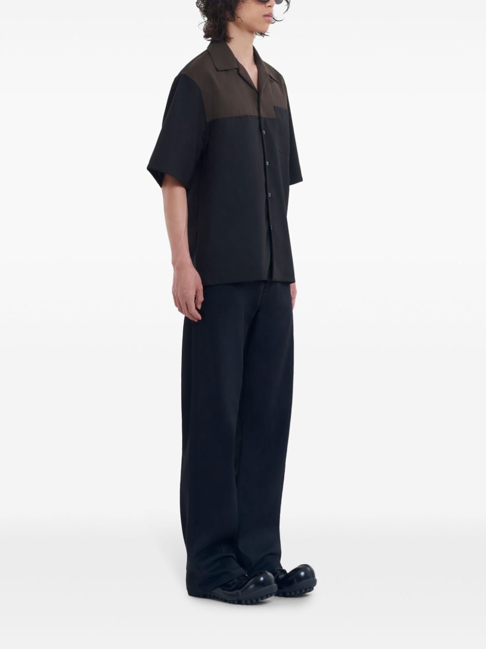 Marni Shirts Black Virgin Wool
