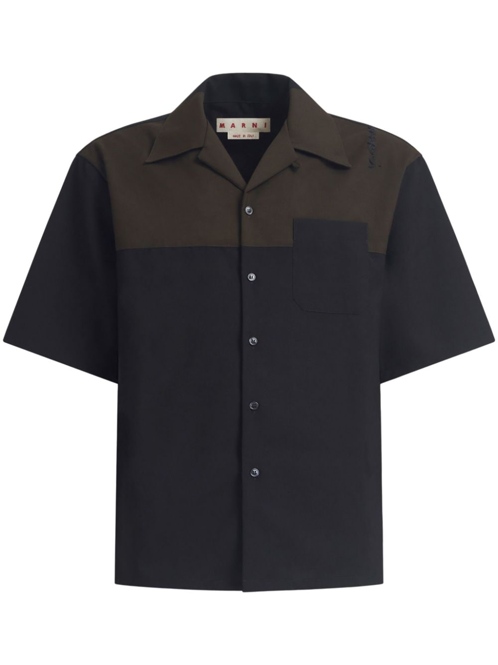 Marni Shirts Black Virgin Wool