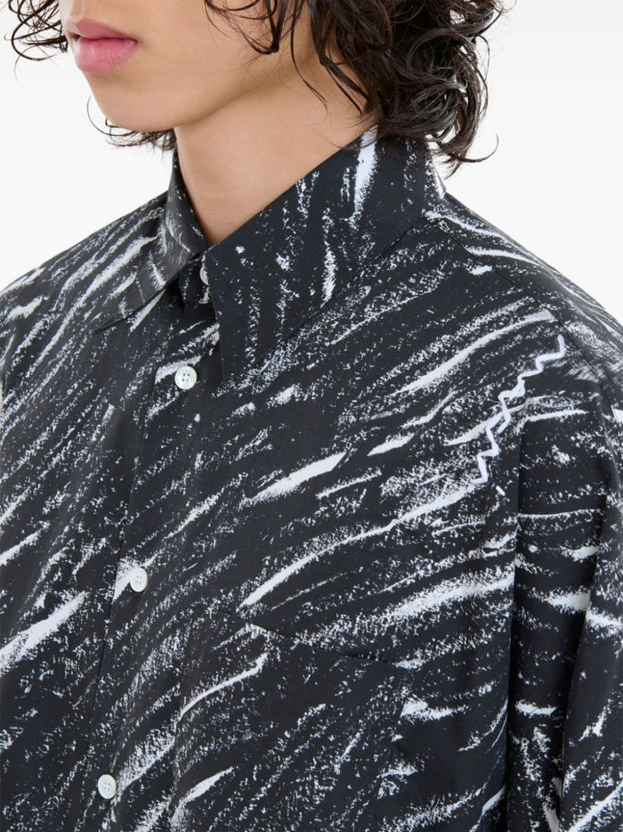 Marni Shirts Grey Cotton