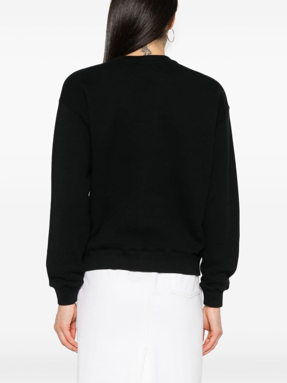 Maison Kitsune Sweaters Black Cotton