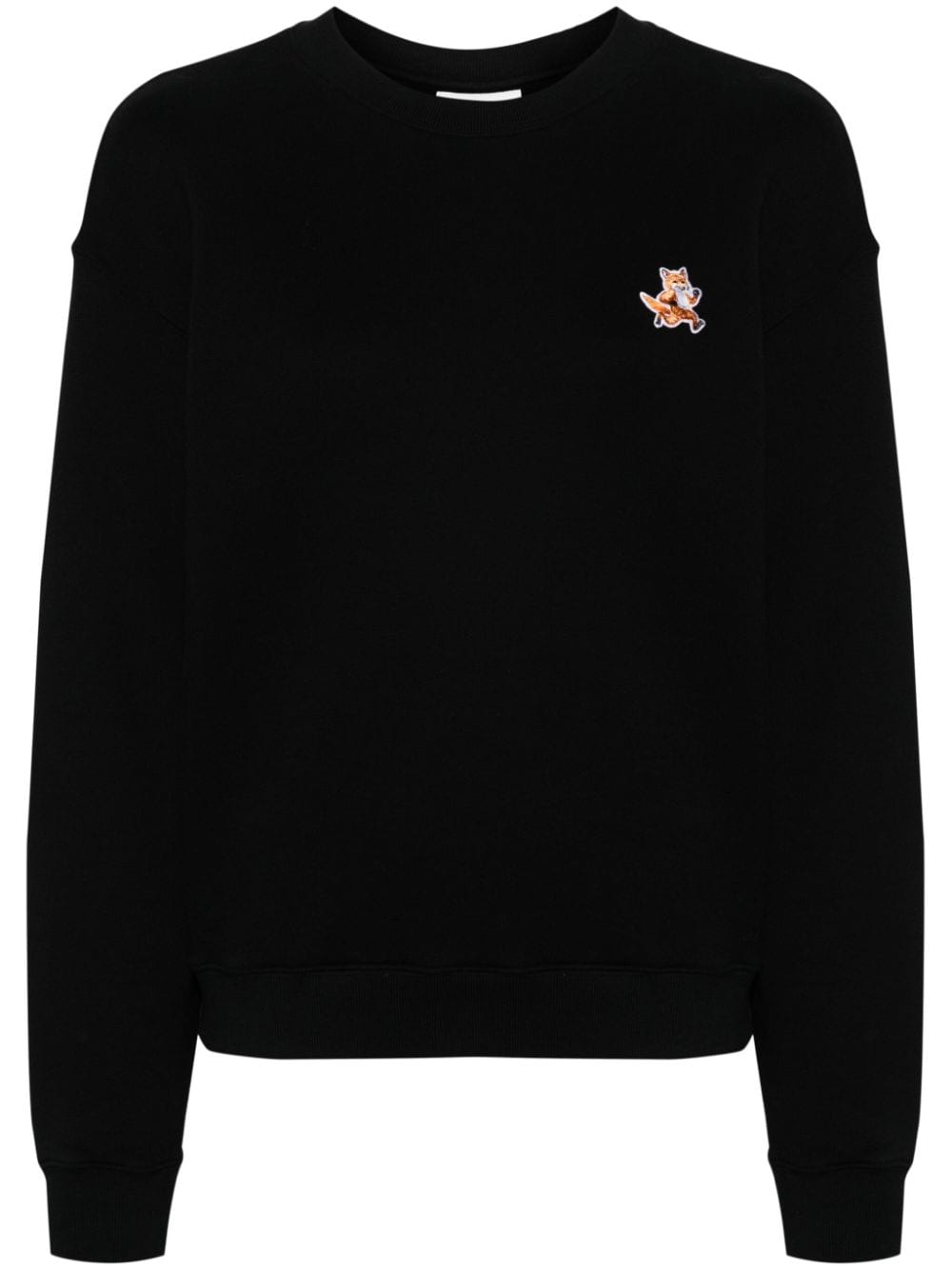 Maison Kitsune Sweaters Black Cotton