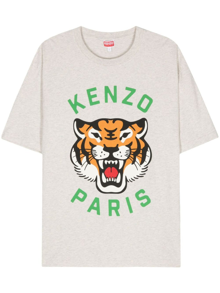 Kenzo T-Shirts And Polos Grey Organic Cotton