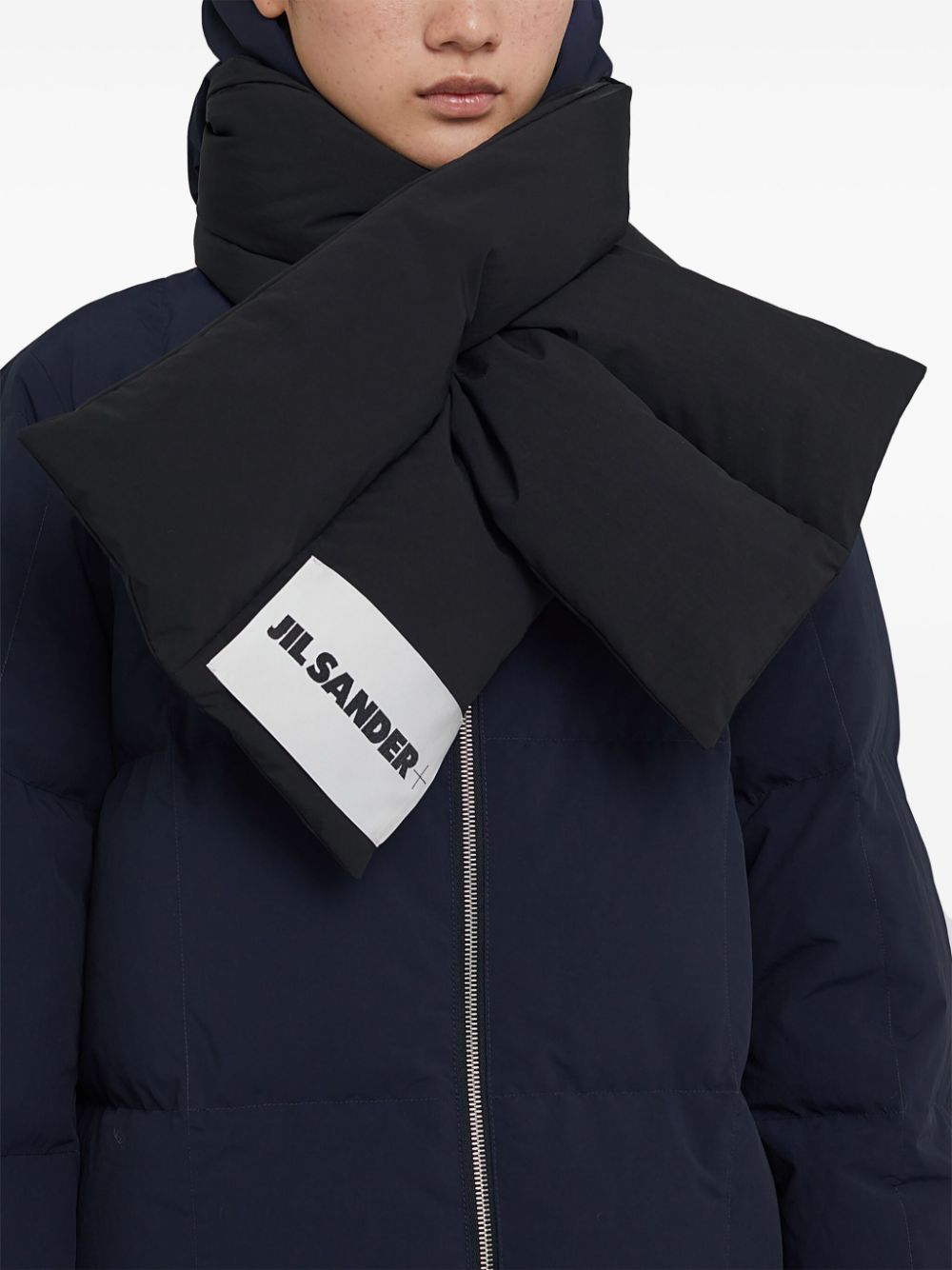 Jil Sander Plus Scarfs Black Polyester