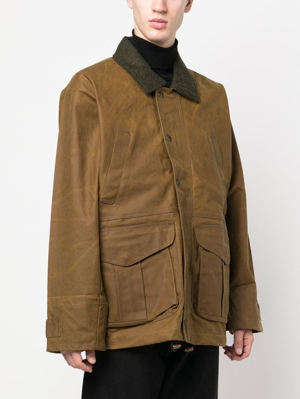 Filson Jackets Leather Brown Cotton