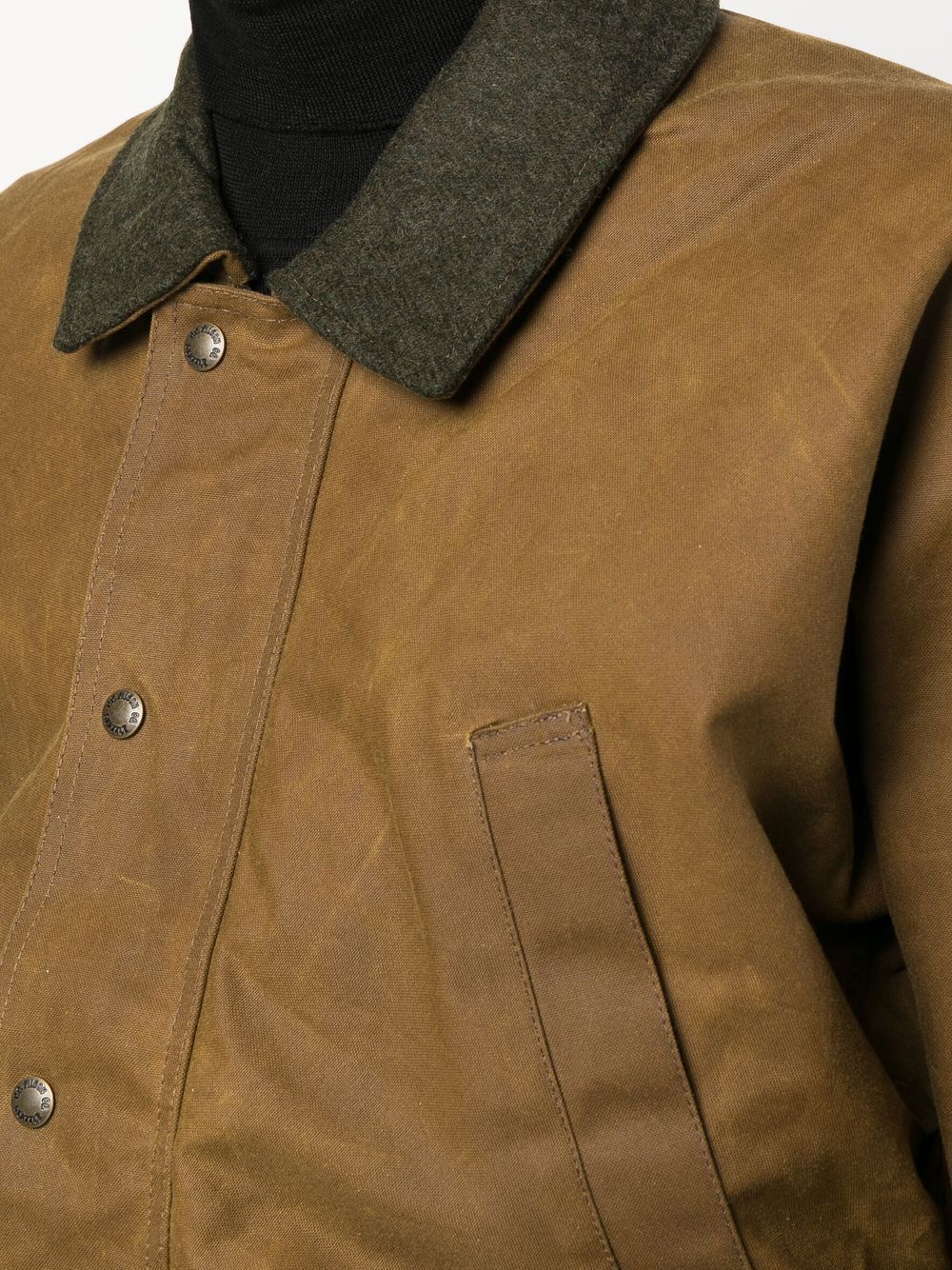 Filson Jackets Leather Brown Cotton