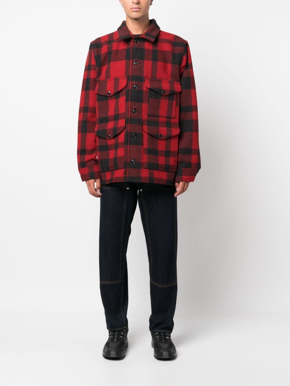 Filson Jackets Red Wool