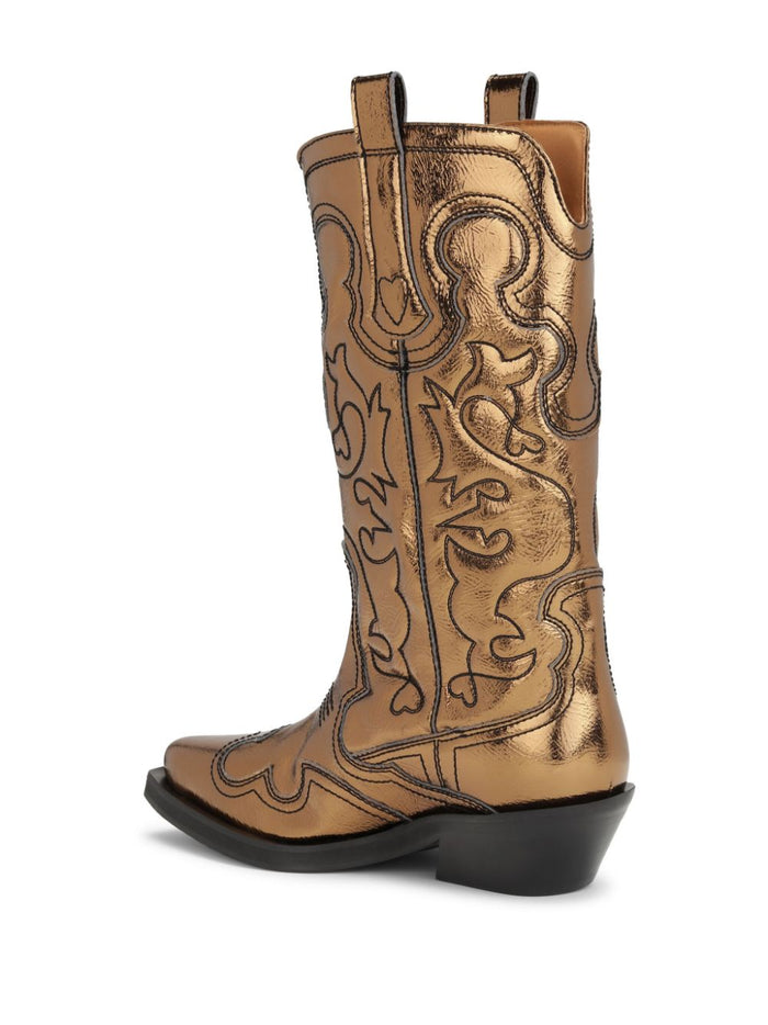 Ganni Boots Brown