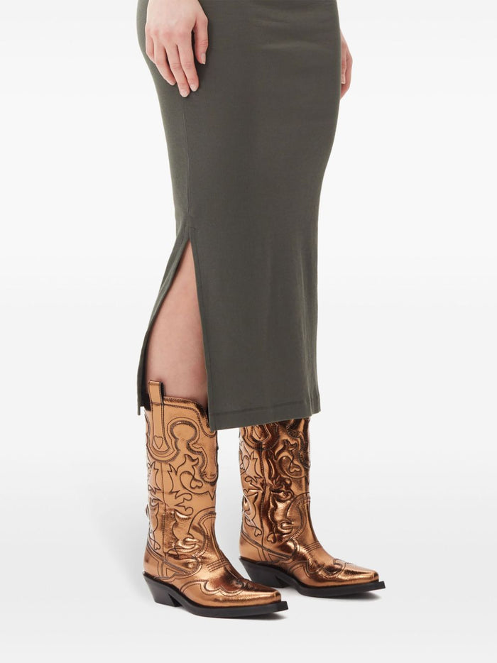 Ganni Boots Brown