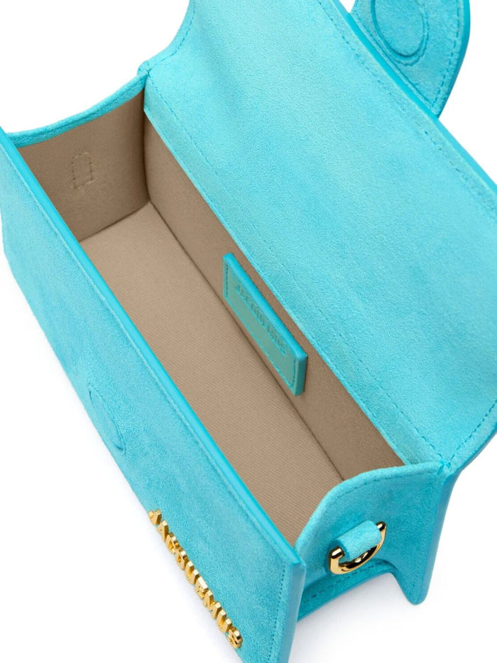 Jacquemus Bags Clear Blue Calf Leather