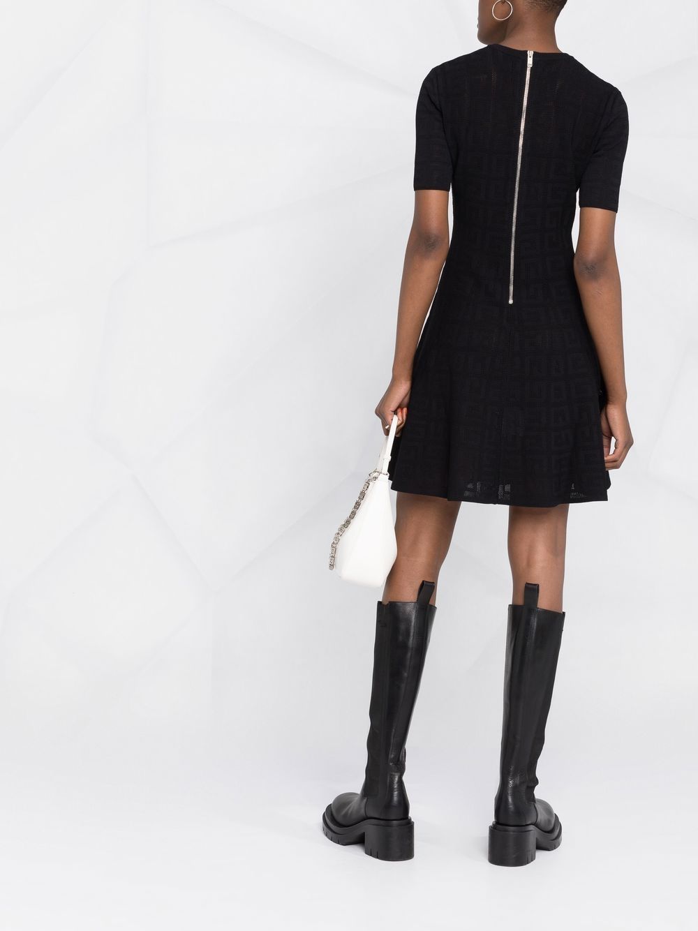 Givenchy Dresses Black Viscose Polyamide Polyester