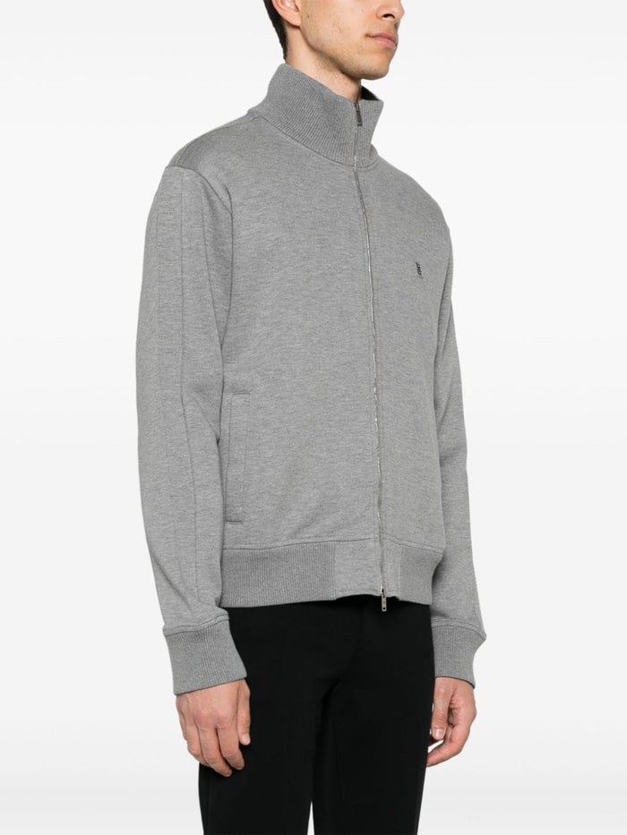 Givenchy Coats Grey Cotton Polyamide