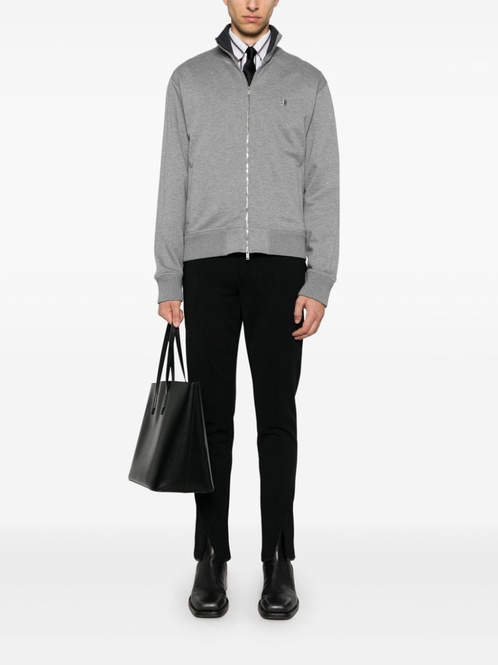 Givenchy Coats Grey Cotton Polyamide