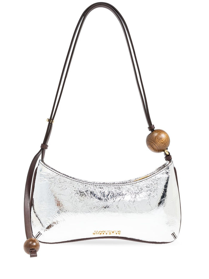 Jacquemus Bags Silver Calf Leather