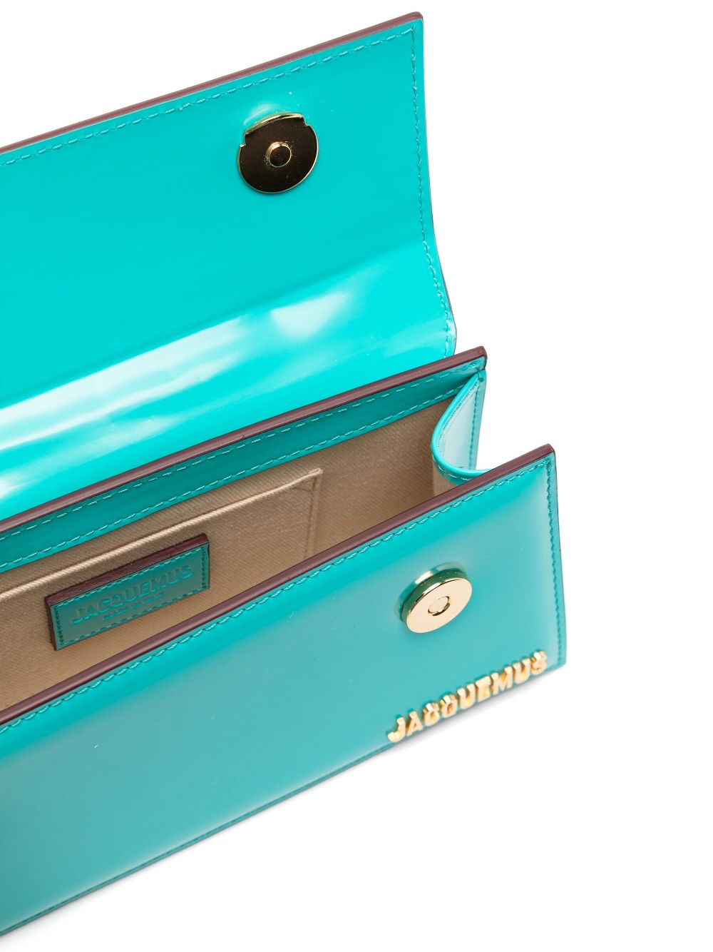 Jacquemus Bags Clear Blue Calf Leather