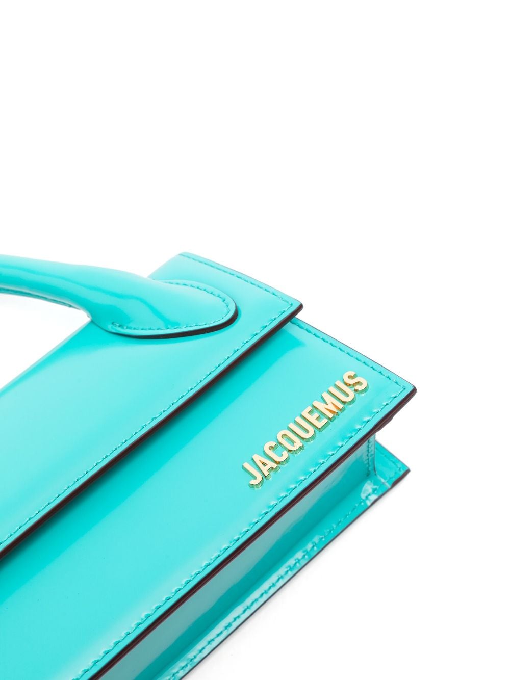 Jacquemus Bags Clear Blue Calf Leather
