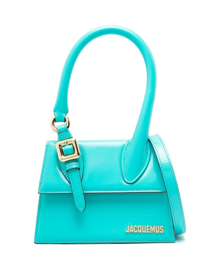 Jacquemus Bags Clear Blue Calf Leather