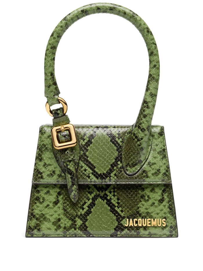 Jacquemus Bags Green Calf Leather