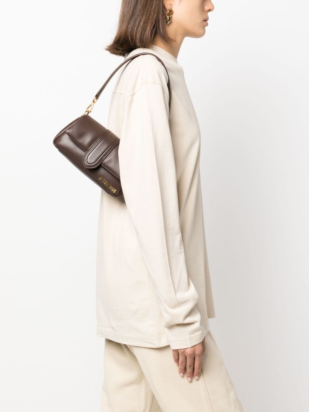 Jacquemus Bags Brown Calf Leather