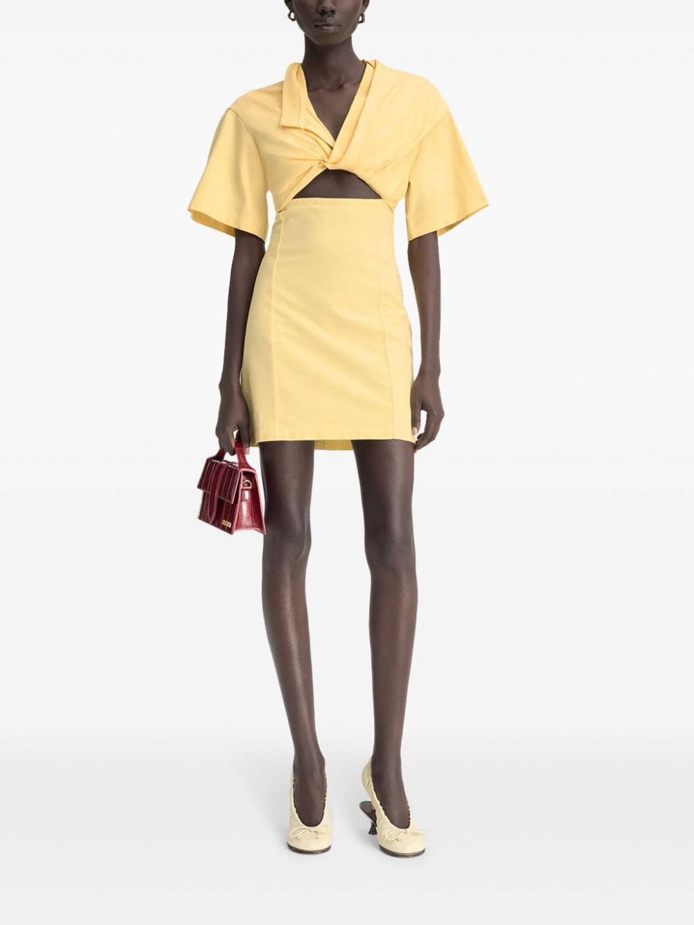 Jacquemus Dresses Yellow Cotton