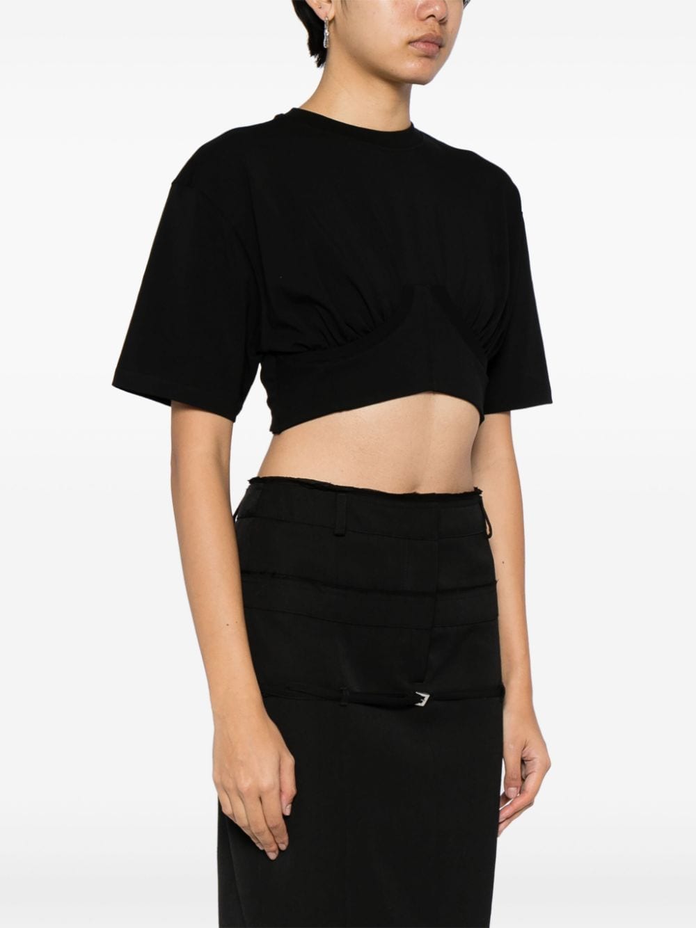 Jacquemus T-Shirts And Polos Black Cotton