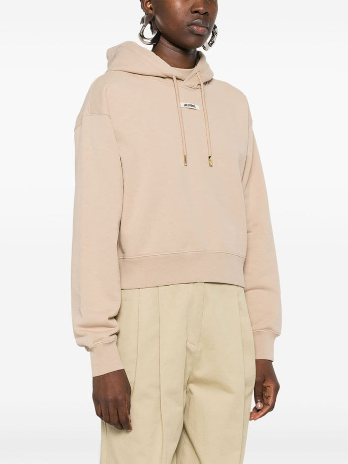Jacquemus Sweaters Beige Cotton