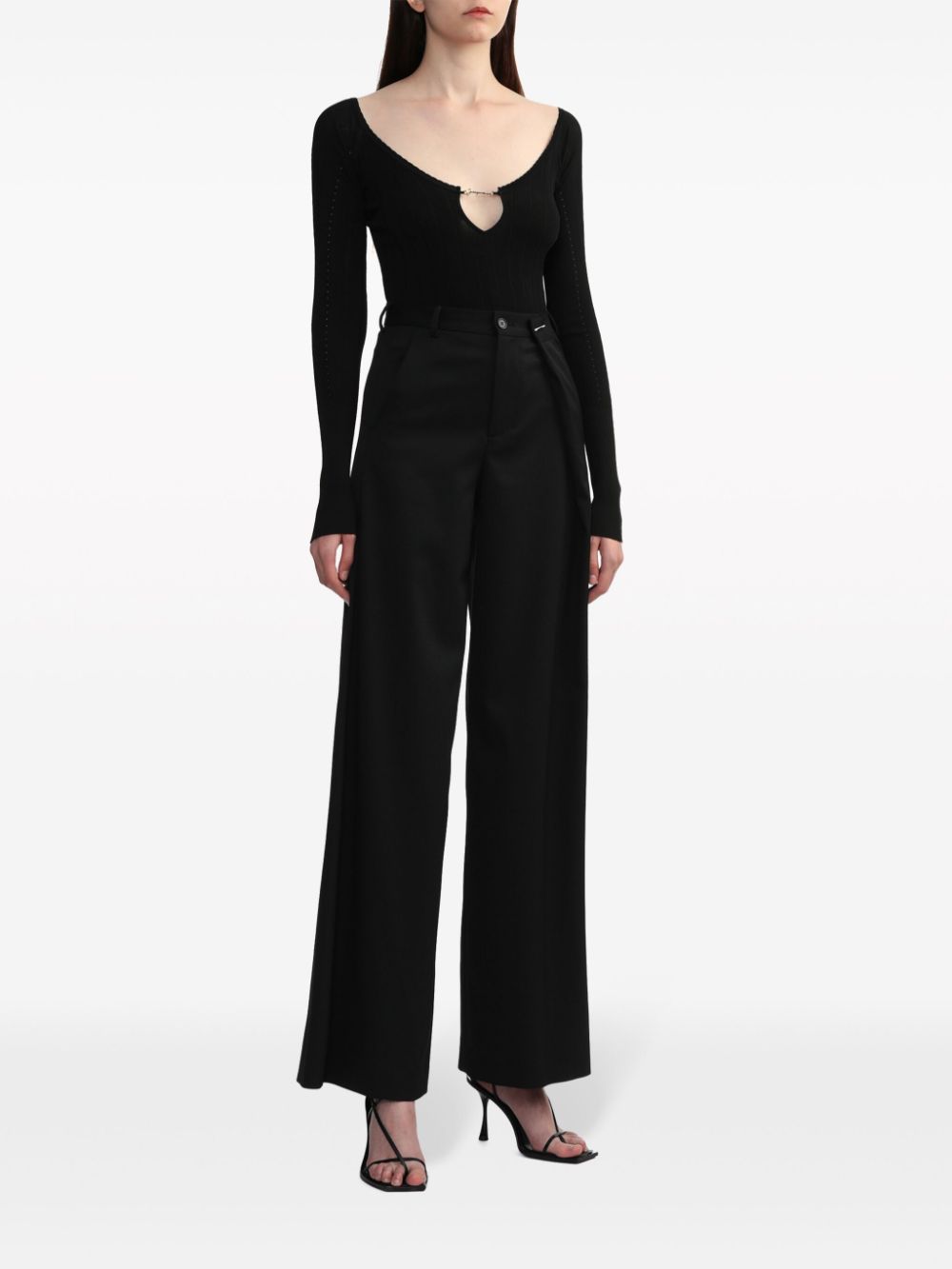 JACQUEMUS Sweaters Black Viscose