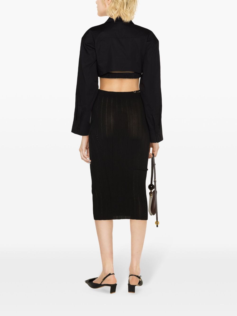 Jacquemus Skirts Black Viscose