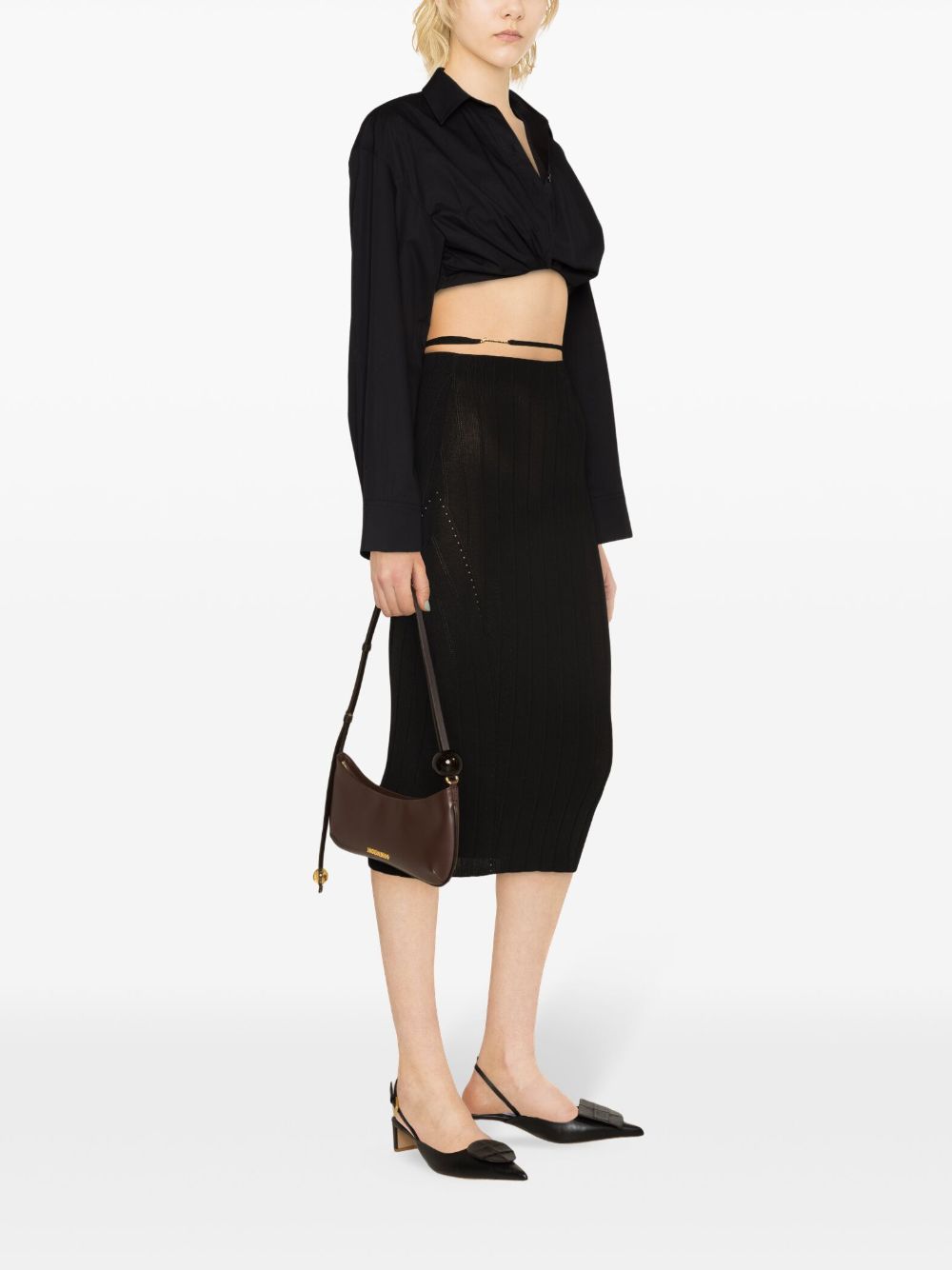 Jacquemus Skirts Black Viscose