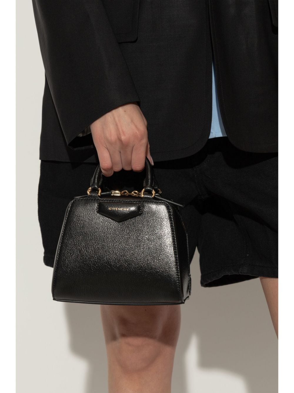 Givenchy Bags Black Outer: Buffalo Leather